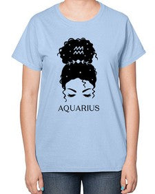 aquarius 81# - aquarius-  Ladies T-Shirt