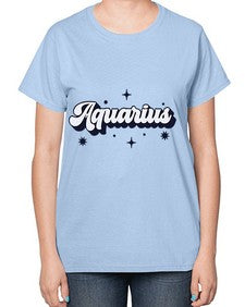 aquarius 82# - aquarius-  Ladies T-Shirt