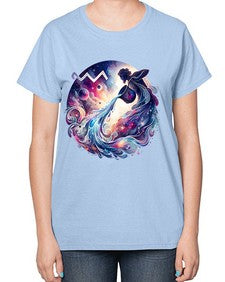 aquarius 89# - aquarius-  Ladies T-Shirt