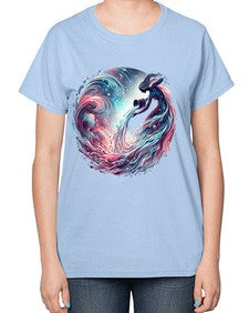 aquarius 91# - aquarius-  Ladies T-Shirt