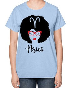 aries 122# - aries-  Ladies T-Shirt