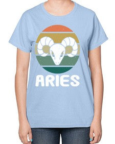 aries 134# - aries-  Ladies T-Shirt