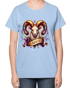aries 136# - aries-  Ladies T-Shirt