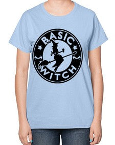basicwitch 54# - witch-  Ladies T-Shirt