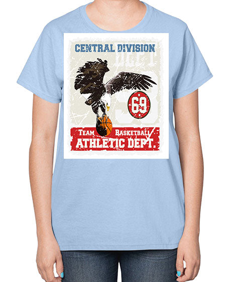 basket eagle 7# - birds-  Ladies T-Shirt