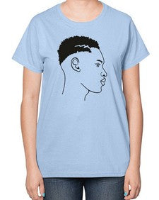 beardman 49# - black boys or men-  Ladies T-Shirt