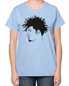 beardman 51# - black boys or men-  Ladies T-Shirt