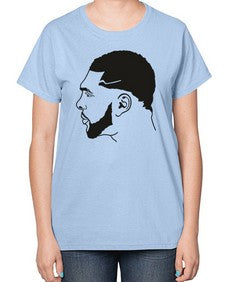 beardman 55# - black boys or men-  Ladies T-Shirt