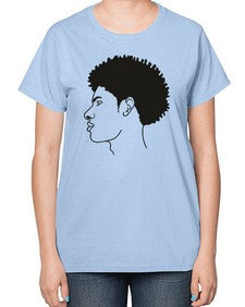 beardman 58# - black boys or men-  Ladies T-Shirt