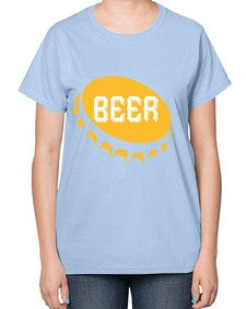 beer 633# - beer-  Ladies T-Shirt