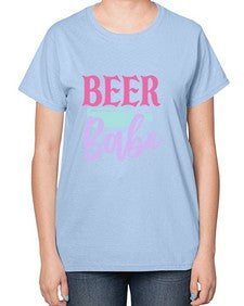 beer babe 44# - beer-  Ladies T-Shirt