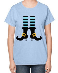 bluewitchlegs 47# - witch-  Ladies T-Shirt