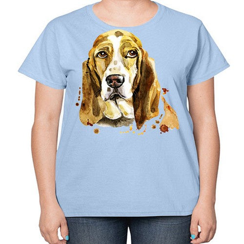 dog 107# - dogs-  Ladies T-Shirt