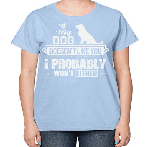 dog 113# - dogs-  Ladies T-Shirt