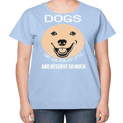 dog 115# - dogs-  Ladies T-Shirt