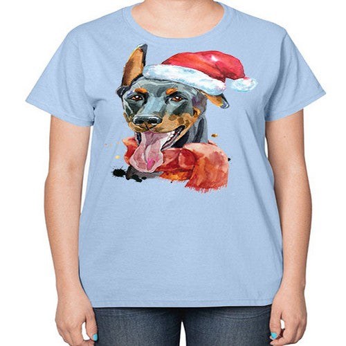 dog hat 106# - dogs-  Ladies T-Shirt