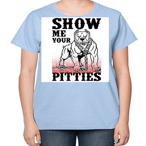 dog t shirt design 97# - dogs-  Ladies T-Shirt