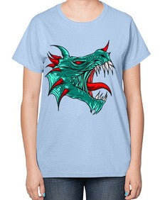 dragon 174# - dragon-  Ladies T-Shirt