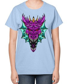 dragon 175# - dragon-  Ladies T-Shirt