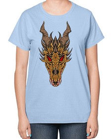 dragon 179# - dragon-  Ladies T-Shirt