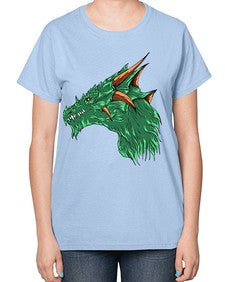 dragon 180# - dragon-  Ladies T-Shirt