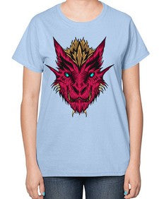 dragon 182# - dragon-  Ladies T-Shirt