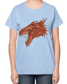 dragon 184# - dragon-  Ladies T-Shirt