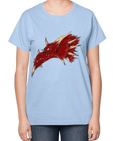 dragon 185# - dragon-  Ladies T-Shirt