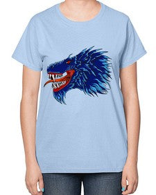 dragon 188# - dragon-  Ladies T-Shirt