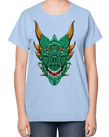 dragon 190# - dragon-  Ladies T-Shirt