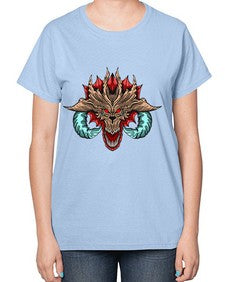 dragon 192# - dragon-  Ladies T-Shirt