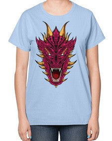 dragon 194# - dragon-  Ladies T-Shirt