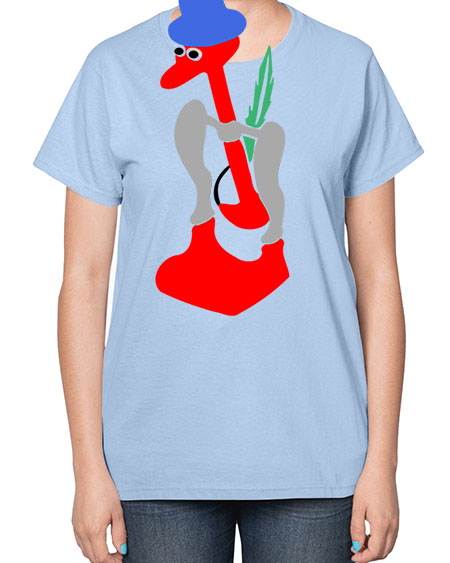 drinky bird 33# - birds-  Ladies T-Shirt