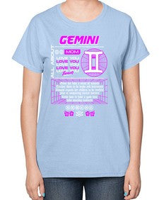 gemini 244# - gemini-  Ladies T-Shirt