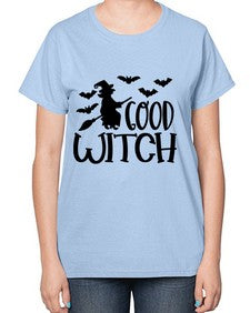 good witch 36# - witch-  Ladies T-Shirt