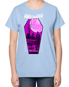 halloween 498# - art pop art-  Ladies T-Shirt