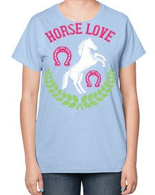 horse love Style 50# - horse-  Ladies T-Shirt