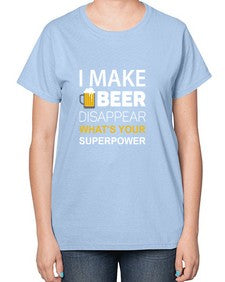 i make beer 1145# - beer-  Ladies T-Shirt