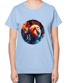 leo 300# - leo-  Ladies T-Shirt