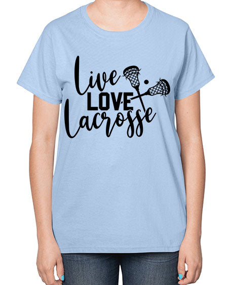live.love 11# - lacrosse-  Ladies T-Shirt