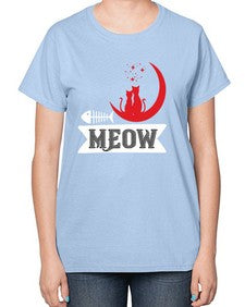 meow Style 70# - cats-  Ladies T-Shirt
