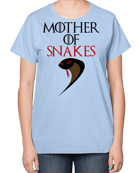 mother of snakes - snake-  Ladies T-Shirt
