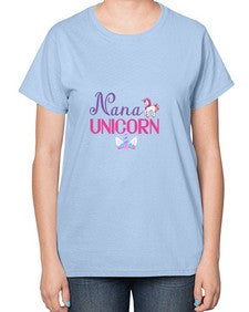 nana unicorn 330# - unicorn-  Ladies T-Shirt
