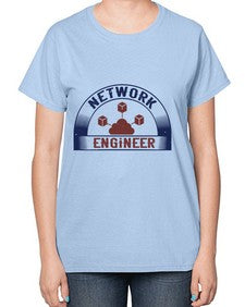 network engineer Style 306# - engineer-  Ladies T-Shirt
