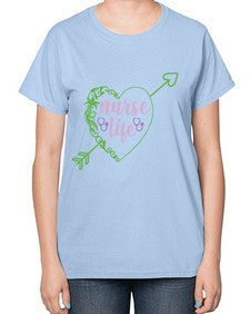 nurse life 1165# - nurse-  Ladies T-Shirt
