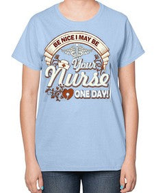 nurse to day 1202# - nurse-  Ladies T-Shirt