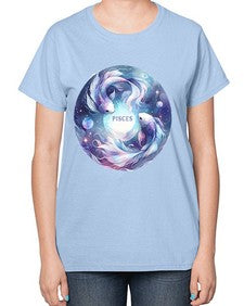 pisces 348# - pisces-  Ladies T-Shirt