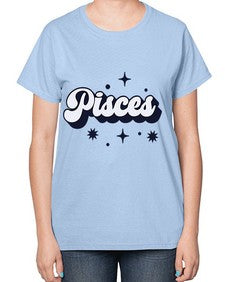 pisces 354# - pisces-  Ladies T-Shirt