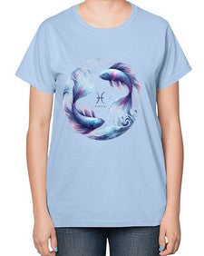 pisces 362# - pisces-  Ladies T-Shirt