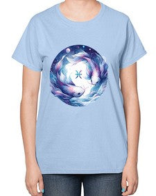 pisces 363# - pisces-  Ladies T-Shirt